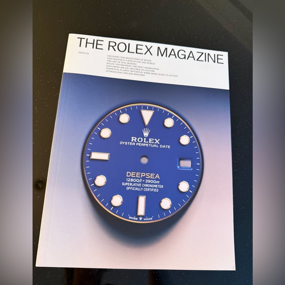Rolex Other - OFFICIAL New ROLEX WATCH MAGAZINE CATALOG ISSUE #12